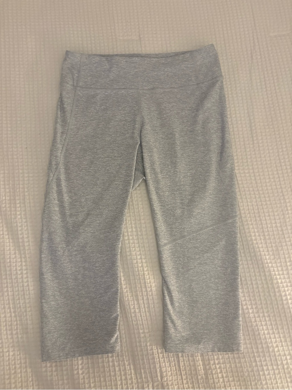 Outdoor Voices Light Gray Capri Leggings